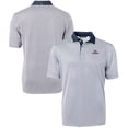 thumbnail image 1 of Men's Cutter & Buck  Navy/White Gonzaga Bulldogs Big & Tall Virtue Eco Pique Micro Stripe Recycled Polo, 1 of 3