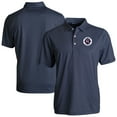 thumbnail image 1 of Men's Cutter & Buck Navy/White New England Revolution Pike Eco Symmetry Print Stretch Recycled Polo, 1 of 3