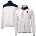 thumbnail image 1 of Men's Cutter & Buck Oatmeal Chicago Cubs Cascade Eco Fleece Full-Zip Sweatshirt, 1 of 3