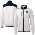 thumbnail image 1 of Men's-Cutter & Buck  Oatmeal Seattle Sounders FC Big & Tall Cascade Eco Sherpa Fleece Full-Zip Jacket, 1 of 3