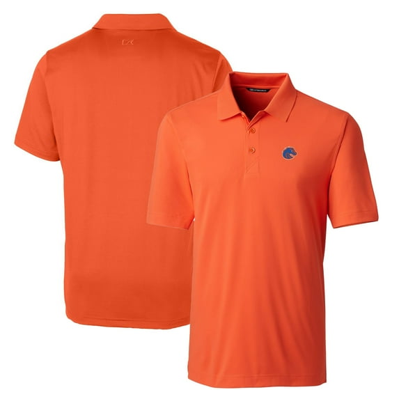 Men's Cutter & Buck Orange Boise State Broncos Big & Tall Forge Stretch Polo
