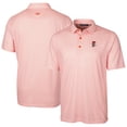 thumbnail image 1 of Men's Cutter & Buck  Orange Fresno Grizzlies Big & Tall DryTec Pike Double Dot Print Stretch Polo, 1 of 3