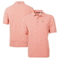 thumbnail image 1 of Men's Cutter & Buck Orange Houston Astros Virtue Eco Pique Botanical Print Recycled Polo, 1 of 3