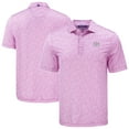 thumbnail image 1 of Men's Cutter & Buck  Pink Cincinnati Bengals Pike Eco Flora Print Recycled Polo, 1 of 3