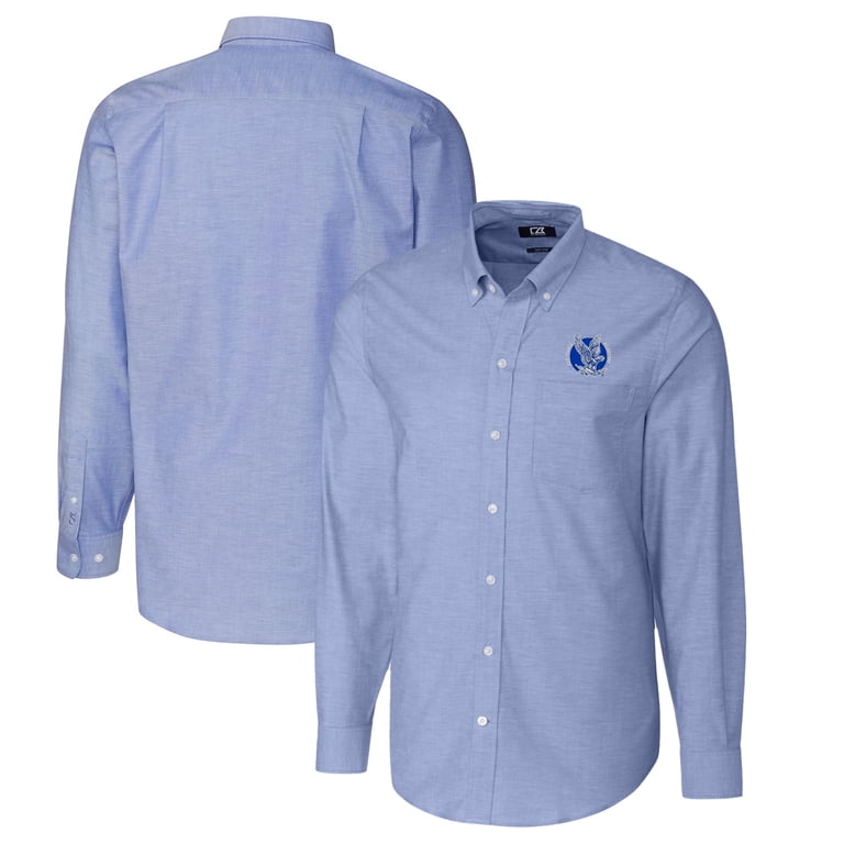 Men's Cutter & Buck Powder Blue Air Force Falcons Vault Stretch Oxford Long  Sleeve Button-Down Shirt - Walmart.com