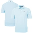 thumbnail image 1 of Men's Cutter & Buck  Powder Blue New York Giants Virtue Eco Pique Stripe Recycled Big & Tall Polo, 1 of 3