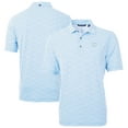 thumbnail image 1 of Men's Cutter & Buck Powder Blue Washington Commanders Virtue Eco Pique Botanical Print Recycled Polo, 1 of 3