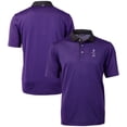 thumbnail image 1 of Men's Cutter & Buck  Purple/Black Kansas State Wildcats Vault DryTec Virtue Eco Pique Micro Stripe Recycled Polo, 1 of 3