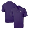 thumbnail image 1 of Men's Cutter & Buck Purple ECU Pirates Team Big & Tall Virtue Eco Pique Recycled Polo, 1 of 3