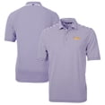 thumbnail image 1 of Men's Cutter & Buck  Purple LSU Tigers Alumni Logo Virtue Eco Pique Stripe Recycled Polo, 1 of 3