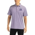 thumbnail image 1 of Men's Cutter & Buck Purple Northwestern Wildcats Forge Eco Double Stripe Stretch Recycled Polo, 1 of 2