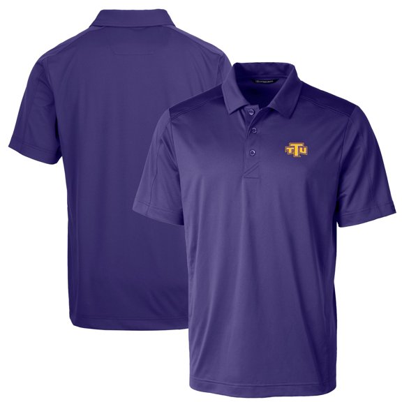Men's Cutter & Buck Purple Tennessee Tech Golden Eagles Big & Tall Prospect Textured Stretch Polo