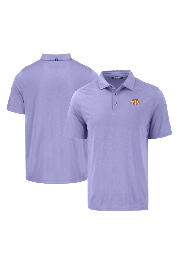 Men's Cutter & Buck Purple Tennessee Tech Golden Eagles Coastline Epic Comfort Eco Recycled Polo