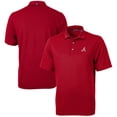 thumbnail image 1 of Men's Cutter & Buck  Red Atlanta Braves Virtue Eco Pique Recycled Polo, 1 of 3
