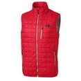 thumbnail image 1 of Men's Cutter & Buck Red Baltimore Ravens Americana Rainier Full-Zip Vest, 1 of 1