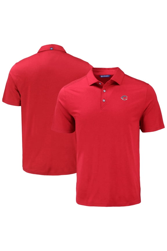 Men's Cutter & Buck Red Cincinnati Reds Coastline Epic Comfort Eco Recycled Polo