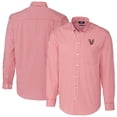 thumbnail image 1 of Men's Cutter & Buck Red El Paso Chihuahuas Easy Care Stretch Gingham Long Sleeve Button-Down Shirt, 1 of 3