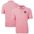 thumbnail image 1 of Men's Cutter & Buck Red FC Dallas DryTec Virtue Eco Pique Botanical Print Recycled Polo, 1 of 3