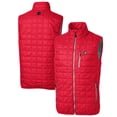 thumbnail image 1 of Men's Cutter & Buck  Red Georgia Bulldogs Alumni Logo Rainier PrimaLoft Eco Insulated Full-Zip Puffer Vest, 1 of 3