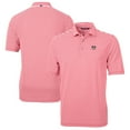 thumbnail image 1 of Men's Cutter & Buck  Red Georgia Bulldogs Alumni Logo Virtue Eco Pique Stripe Recycled Polo, 1 of 3