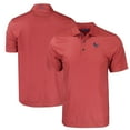 thumbnail image 1 of Men's Cutter & Buck Red Houston Texans  Americana Pike Eco Tonal Geo Print Stretch Recycled Polo, 1 of 3