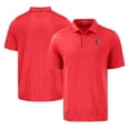 thumbnail image 1 of Men's Cutter & Buck Red Kansas Jayhawks Coastline Epic Comfort Eco Recycled Polo, 1 of 3