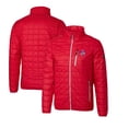 thumbnail image 1 of Men's Cutter & Buck Red New England Patriots Throwback Logo Rainier PrimaLoft Eco Insulated Full-Zip Puffer Jacket, 1 of 3