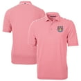 thumbnail image 1 of Men's-Cutter & Buck  Red New York Red Bulls Big & Tall Virtue Eco Pique Stripe Recycled Polo, 1 of 3