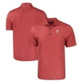 thumbnail image 1 of Men's Cutter & Buck Red Philadelphia Phillies Big & Tall Pike Eco Tonal Geo Print Stretch Recycled Polo, 1 of 3