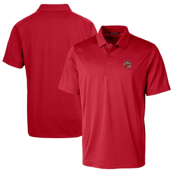 Men's Cutter & Buck Red Portland Sea Dogs Prospect Textured Stretch Polo