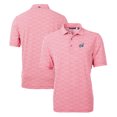 thumbnail image 1 of Men's Cutter & Buck Red Reading Fightin Phils Virtue Eco Pique Botanical Print Recycled Polo, 1 of 3