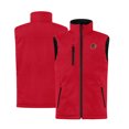 thumbnail image 1 of Men's Cutter & Buck  Red Rochester Red Wings  Clique Equinox Insulated Softshell Vest, 1 of 3