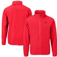 thumbnail image 1 of Men's Cutter & Buck  Red SMU Mustangs Vault Charter Eco Recycled Full-Zip Jacket, 1 of 3