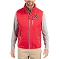 thumbnail image 1 of Men's-Cutter & Buck  Red St. John's Red Storm Rainier Eco Insulated PrimaLoft Full-Zip Puffer Vest, 1 of 2