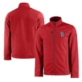 thumbnail image 1 of Men's Cutter & Buck Red St. Louis Cardinals Evoke Eco Softshell Recycled Full-Zip Jacket, 1 of 3