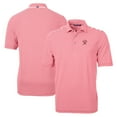 thumbnail image 1 of Men's Cutter & Buck Red Tacoma Rainiers Big & Tall Virtue Eco Pique Stripe Recycled DryTec Polo, 1 of 3