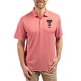 thumbnail image 1 of Men's Cutter & Buck Red Texas Tech Red Raiders Forge Eco Double Stripe Stretch Recycled Polo, 1 of 2