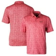 thumbnail image 1 of Men's Cutter & Buck Red Texas Tech Red Raiders Pike Constellation Stretch Polo, 1 of 3