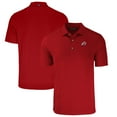 thumbnail image 1 of Men's Cutter & Buck Red Utah Utes Forge Eco Stretch Recycled Polo, 1 of 3