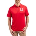 thumbnail image 1 of Men's-Cutter & Buck  Red Utah Utes Forge Eco Stretch Recycled Polo, 1 of 2
