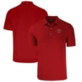 thumbnail image 1 of Men's Cutter & Buck Red Virginia Military Institute Keydets Forge Eco Stretch Recycled Polo, 1 of 3