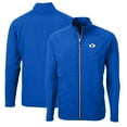 thumbnail image 1 of Men's Cutter & Buck Royal BYU Cougars Big & Tall Adapt Eco Knit Hybrid Recycled Full-Zip Jacket, 1 of 3