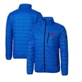 thumbnail image 1 of Men's Cutter & Buck Royal Buffalo Bills Throwback Logo Rainier PrimaLoft Eco Insulated Full-Zip Puffer Jacket, 1 of 3