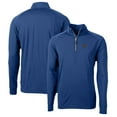thumbnail image 1 of Men's Cutter & Buck Royal Florida Gators Adapt Eco Knit Stretch Recycled Quarter-Zip Pullover Top, 1 of 3