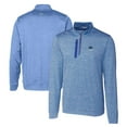 thumbnail image 1 of Men's Cutter & Buck  Royal Florida Gators Alumni Logo Stealth Heathered Quarter-Zip Pullover Top, 1 of 3