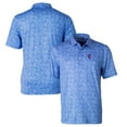 thumbnail image 1 of Men's Cutter & Buck Royal Florida Gators Swinging Gator Pike Constellation Print Stretch Polo, 1 of 3