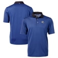 thumbnail image 1 of Men's Cutter & Buck Royal Indianapolis Colts Big & Tall Virtue Eco Pique Micro Stripe DryTec Tri-Blend Recycled Polo, 1 of 3