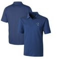 thumbnail image 1 of Men's Cutter & Buck Royal Indianapolis Colts Throwback Logo Forge Pencil Stripe Stretch Polo, 1 of 3