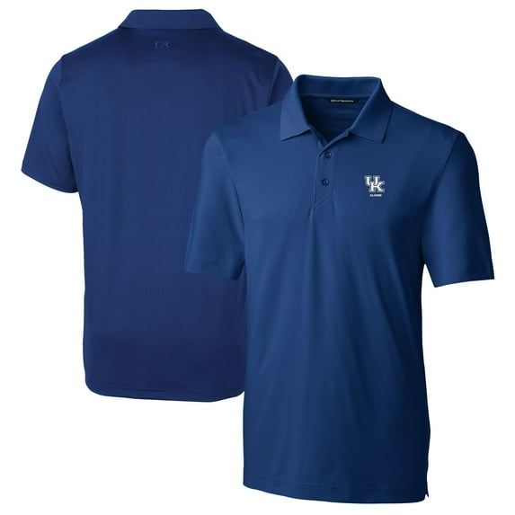 Men's Cutter & Buck Royal Kentucky Wildcats Alumni Logo Forge Stretch DryTec Polo