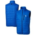 thumbnail image 1 of Men's Cutter & Buck  Royal Kentucky Wildcats Alumni Logo Rainier PrimaLoft Eco Insulated Full-Zip Puffer Vest, 1 of 3